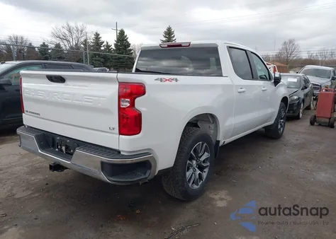 2024 Chevrolet Silverado 1500 4Wd Short Bed Lt With 2Fl из США, поврежденный, VIN 1GCPDKEK9RZ172223